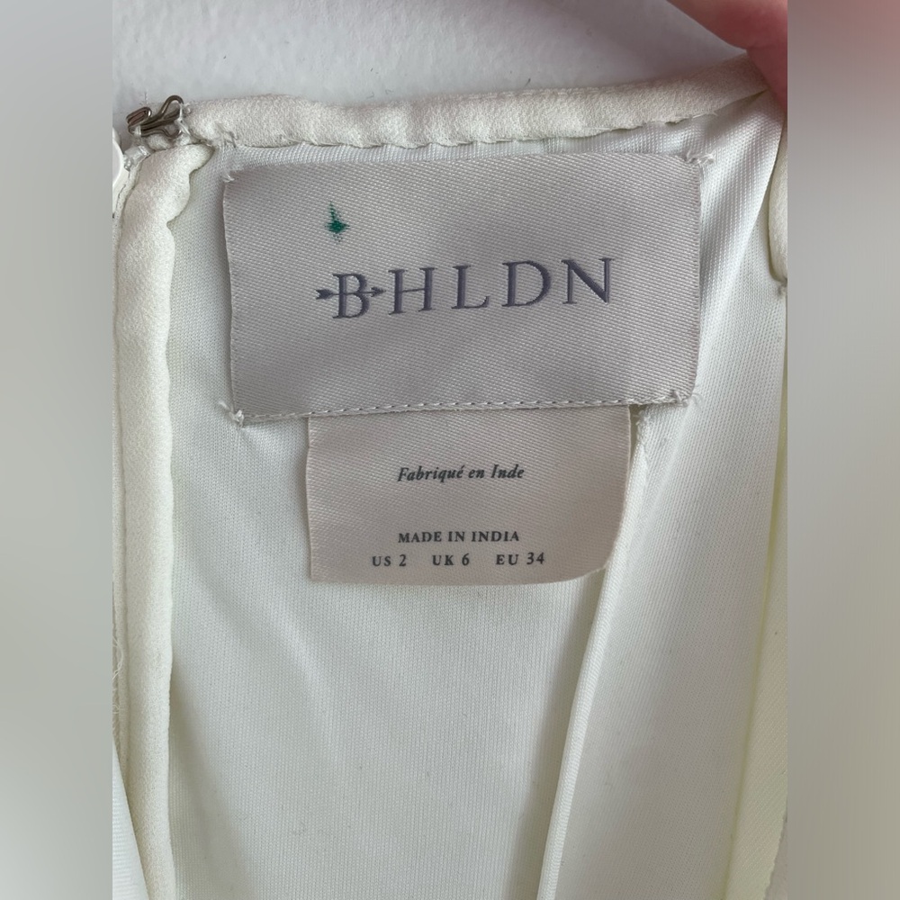 BHLDN Issie Embroidered Wedding Dress - Picture 8 of 8